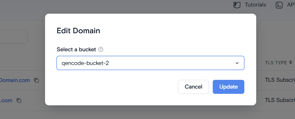 Select Bucket