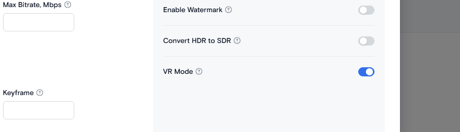 VR Mode